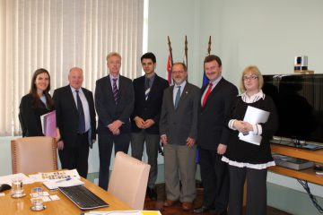 Comitiva da Irlanda foi recebida pela diretoria do IPT