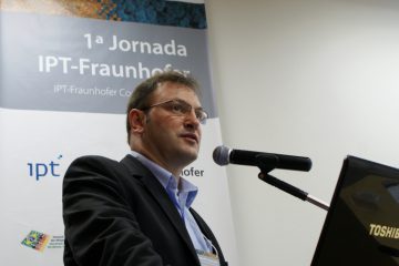 Otto Mozzer, fez apresentação no painel “Experiência de cooperação entre indústria e instituto de pesquisa” na “1ª Jornada IPT-Fraunhofer”