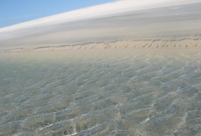 Água à flor da terra