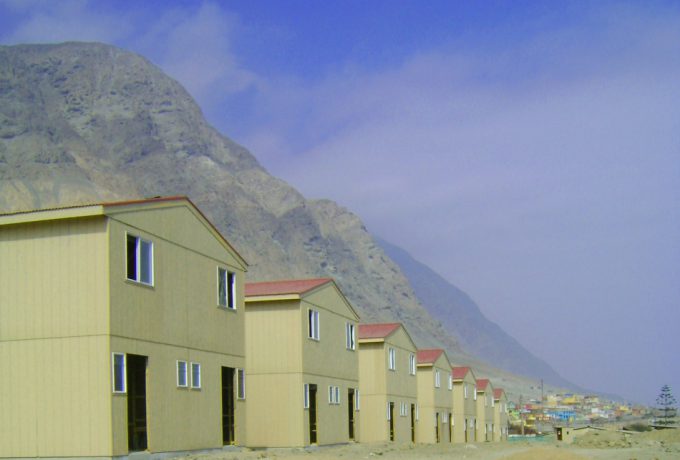 Habitações construídas com o sistema light wood frame