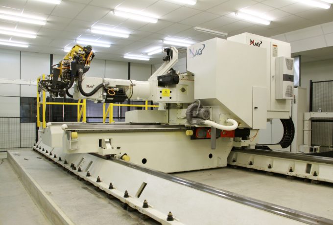 Fiber Placement, instalada no Laboratório de Estruturas Leves