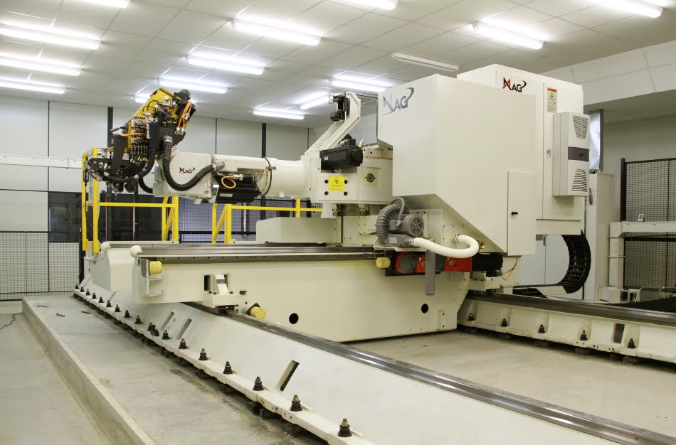 Fiber Placement, instalada no Laboratório de Estruturas Leves