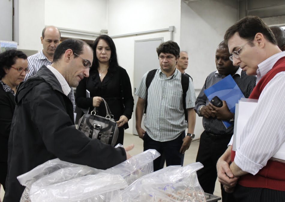 Missão técnica de São Tomé e Príncipe e da Caixa Econômica Federal conheceu instalações do IPT, como o Laboratório de Materiais de Construção Civil