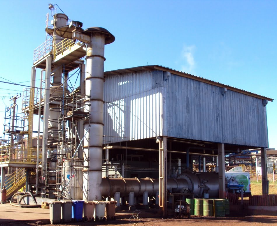 Unidade experimental montada em Niquelândia