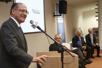 Geraldo Alckmin: novos laboratórios vão abrir uma avenida de desenvolvimento para o presente e o futuro. Crédito foto: Gilberto Marques