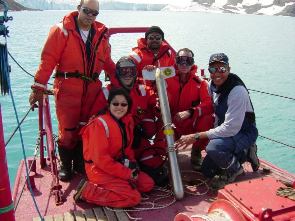 Equipamento do IPT, o Sonar de Varredura Lateral, ajudou nas pesquisas mapeando os ambientes submersos da Antártica