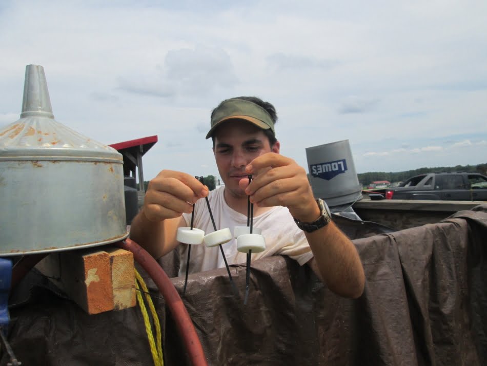 Pesquisador participou de testes com tabletes de poliacrilamida, polímero usado para acelerar o processo de decantação do runoff nos canteiros de obras