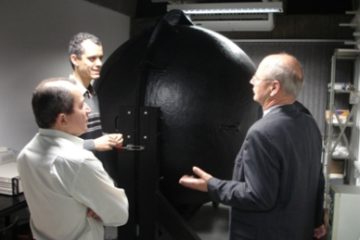 Antonio Gentil, Mário Leite e Habel no LEO do CINTEQ