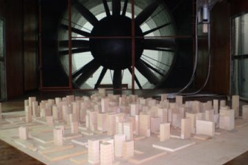 Modelo de Moema em escala 1:500: vazão do vento pode dar subsídios a novos projetos