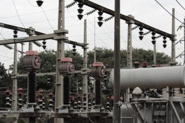 Técnica da galvanização tem ampla gama de aplicações - na foto, subestação de energia