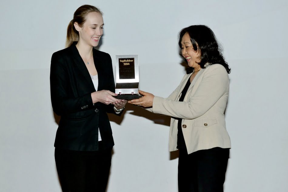 Premiação representa reconhecimento da indústria sobre a importância do apoio tecnológico do IPT às empresas do segmento de borracha. Crédito foto: Revista Borracha Atual