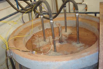 Tecnologias térmicas in situ para remediação de áreas contaminadas 3 Ensaio para avaliação da técnica de aquecimento por condução