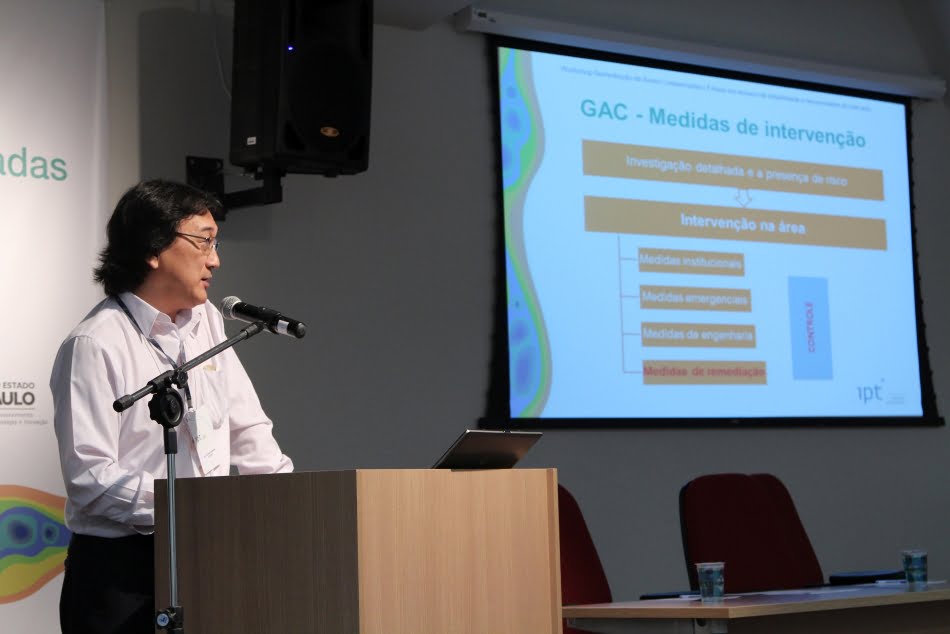 Yoshikawa: ações do IPT são diferentes da iniciativa privada no gerenciamento de áreas contaminadas