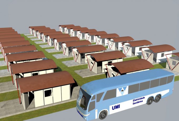 Dissertação de mestrado defendida no IPT propõe uma vila de abrigos com capacidade para seis pessoas cada, montados em área a salvo de novas tragédias