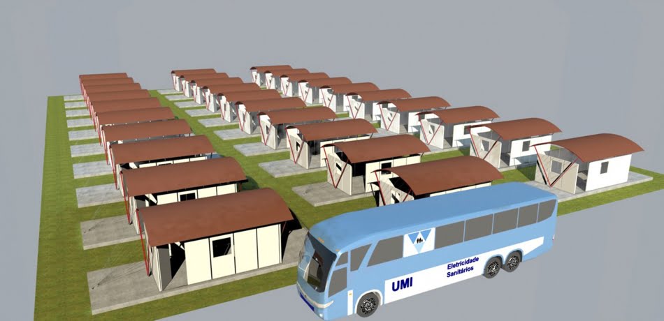Dissertação de mestrado defendida no IPT propõe uma vila de abrigos com capacidade para seis pessoas cada, montados em área a salvo de novas tragédias