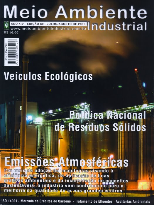 Emissões de poluentes do setor industrial 1 Revista Meio Ambiente Industrial, edição de julho-agosto
