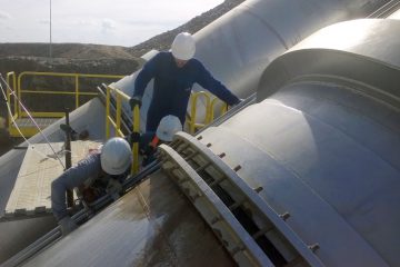 Pesquisadores trabalharam na medição de vazão de bombas de mais de 100 toneladas