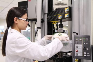 Ensaio de absorção de água foi um dos realizados pelo IPT