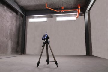 Medições de ruído das tubulações do banheiro (vaso sanitário, pia e chuveiro) e da tubulação hidráulica nas paredes serão possíveis nas novas instalações do laboratório