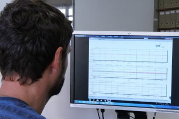 Monitoramento da fachada é executado remotamente, sem a necessidade de a equipe técnica do IPT se deslocar para a obra; caso ocorra uma mudança significativa, um alerta é disparado ao cliente