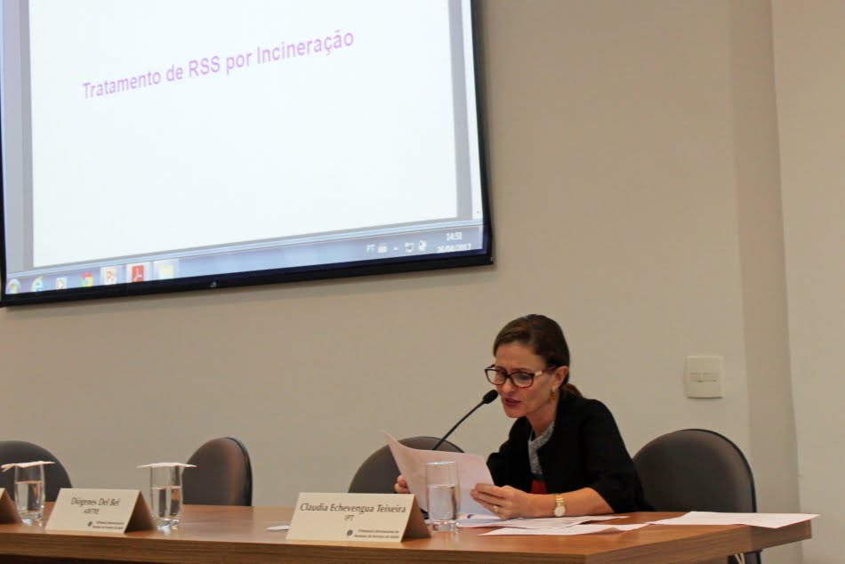 Claudia: tratamento dos resíduos deve combinar soluções ambientalmente adequadas e, ao mesmo tempo, economicamente viáveis