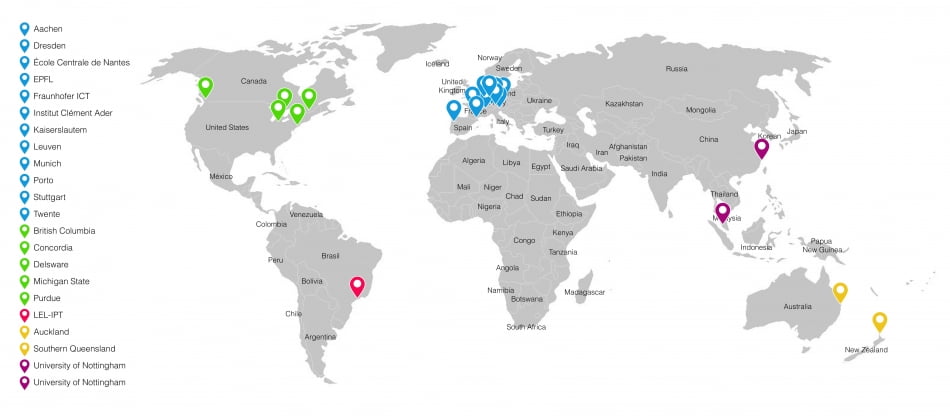 Rede internacional de pesquisa inclui laboratórios no Brasil (IPT), Austrália e Nova Zelândia