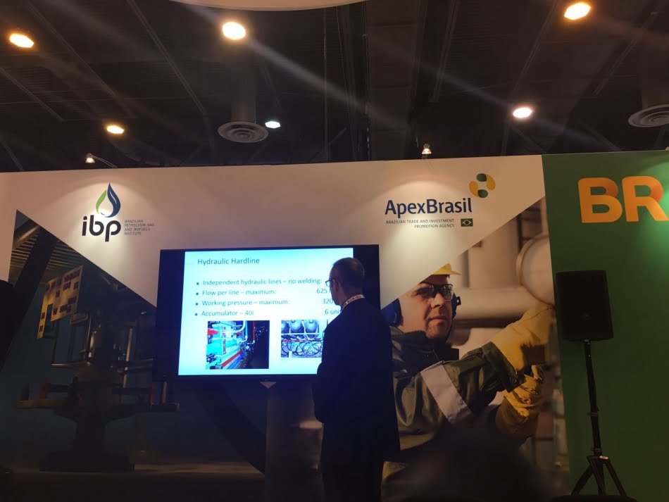 Cordeiro: objetivo da viagem foi dar visibilidade à capacitação existente no IPT para realizar ensaios de componentes de ancoragem para embarcações e plataformas offshore