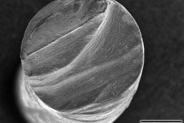 Corte de fio da rede elétrica em detalhe
