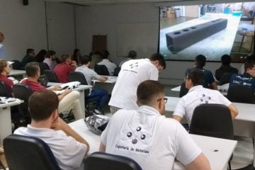 Presentation of a carbon-fiber structure design...