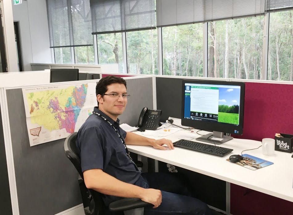 Principal atividade realizada por Freitas esteve ligada ao desenvolvimento de um software de modelagem de fluxo e transporte de contaminantes em águas subterrâneas