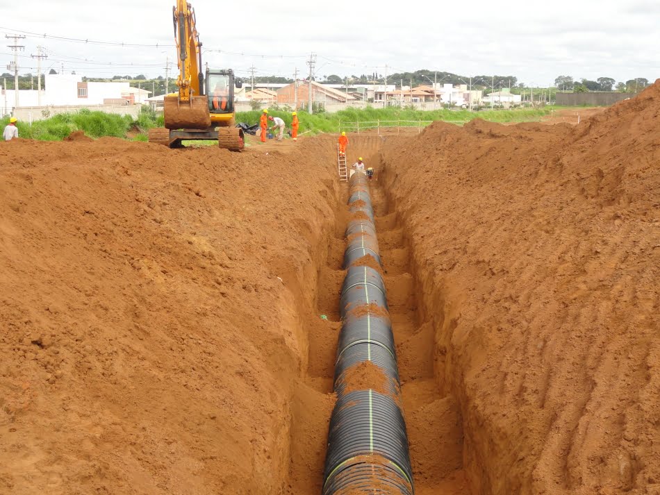 Diretriz Sinat n°13 prevê, inicialmente, a utilização de tubos produzidos com polietileno reciclado apenas em empreendimentos privados. Foto: Tigre-ADS