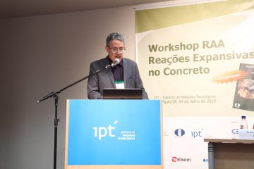 Eduardo Quitete, geólogo do IPT, é um dos colaboradores do 'Guia de prevenção da reação álcali-agregado'
