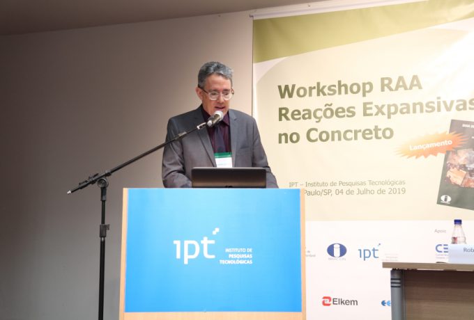 Eduardo Quitete, geólogo do IPT, é um dos colaboradores do 'Guia de prevenção da reação álcali-agregado'