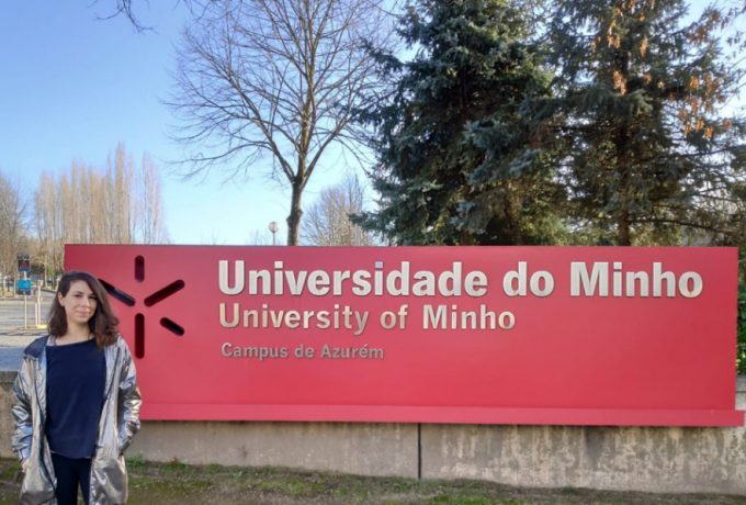 Pesquisadora do IPT ficou no campus da universidade situado em Guimarães, entre outubro de 2018 e julho de 2019