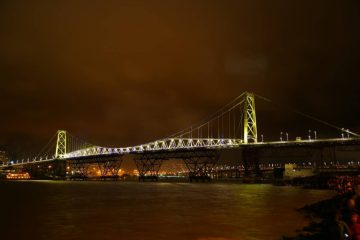 Ponte Hercílio Luz, em Florianópolis, foi reinaugurada no dia 30 de dezembro de 2019. Foto: Leonardo Souza