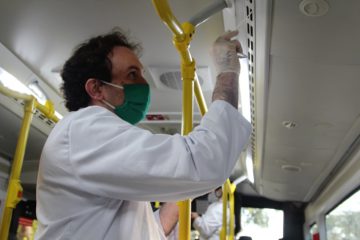 IPT irá realizar avaliação microbiológica de parâmetros físicos e químicos relacionados à qualidade do ar dentro dos ônibus municipais que possuem equipamento de ar-condicionado