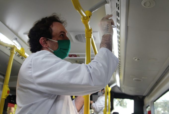 IPT irá realizar avaliação microbiológica de parâmetros físicos e químicos relacionados à qualidade do ar dentro dos ônibus municipais que possuem equipamento de ar-condicionado