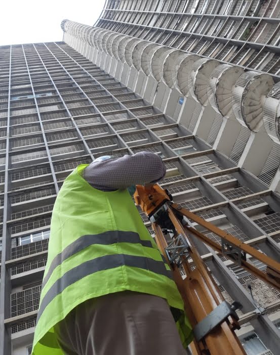 IPT presta serviçcos tecnológicos ao condomínio Edifício Copan desde 1955, ainda na fase de sua construção