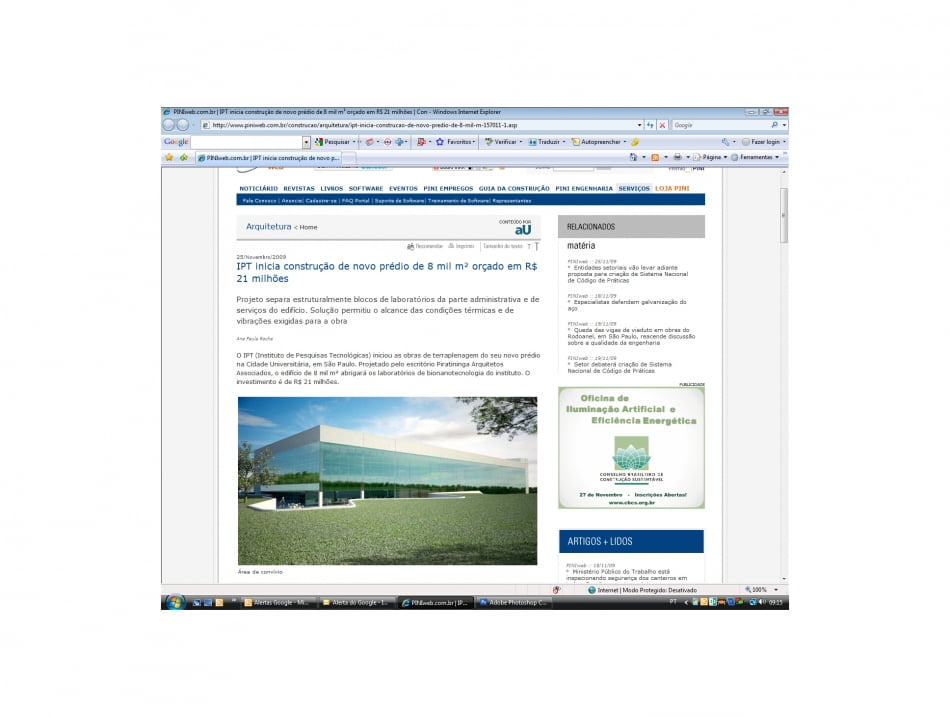 Prédio de bionanotecnologia 1 Site da editora Pini