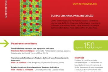 Desenvolvimento de produtos e gerenciamento de resíduos fazem parte da programação do evento