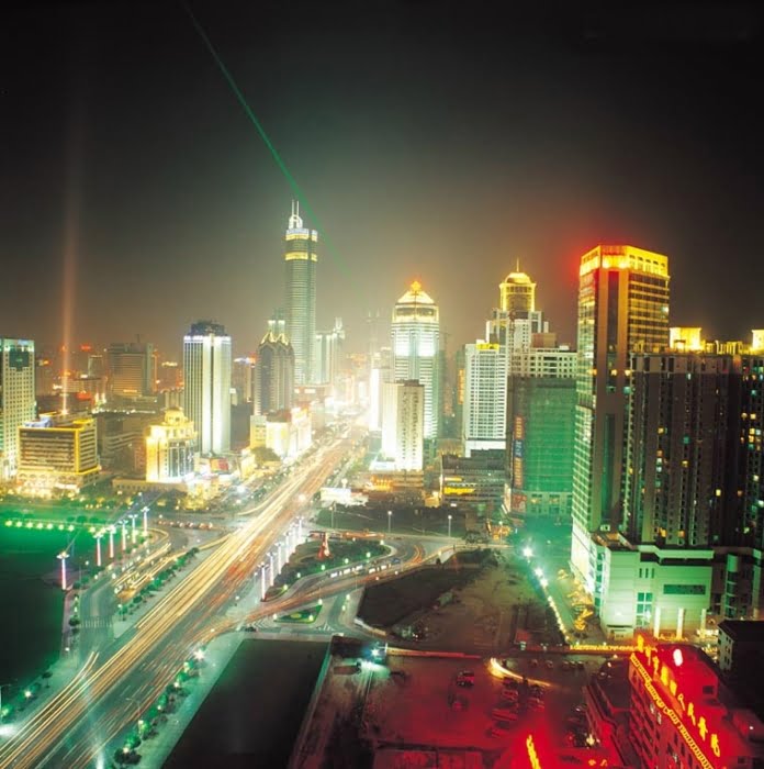 O novo negócio da China 1 Evento aconteceu em Shenzhen, moderna cidade da China