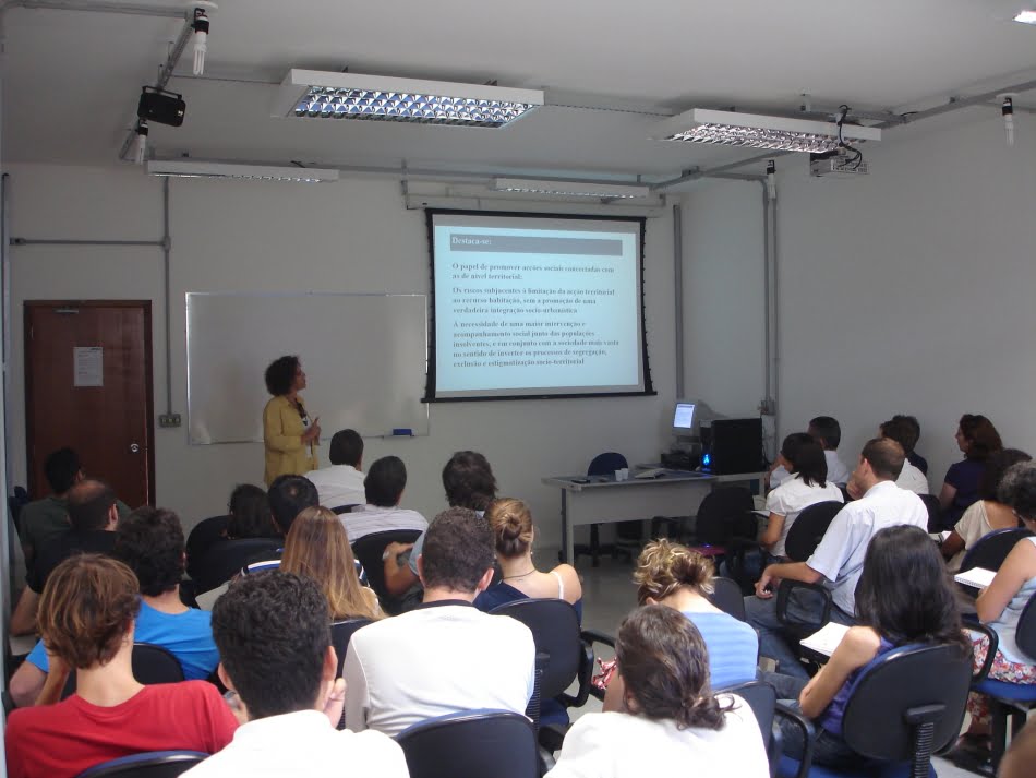 Portugal, intercâmbio em construção 2 Seminário contou com 45 participantes em uma das salas do Mestrado Profissional do IPT