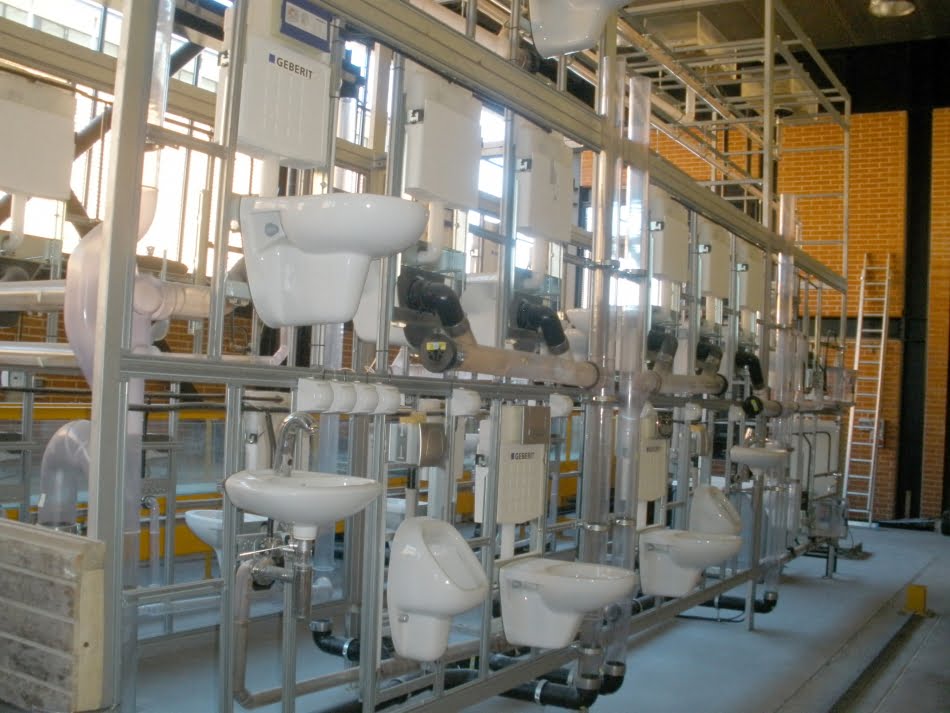 Sanitários e hidráulicos com qualidade 2 Bancada de ensaios da ANQIP