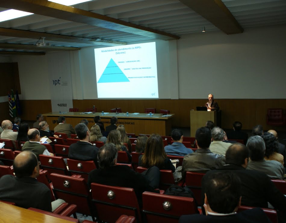 Melhoria de processos e produtos 2 Público de 80 empresários conheceu as ferramentas do IPT para micro, pequenas e médias