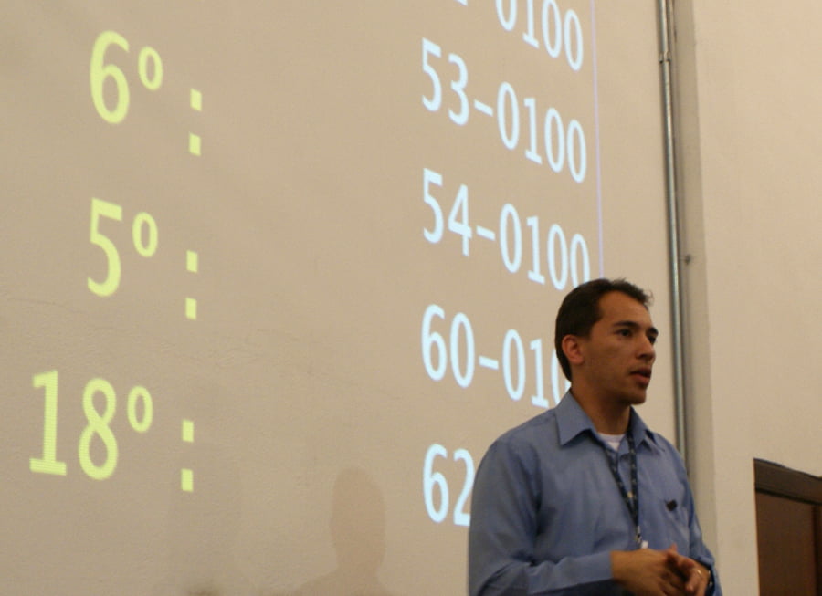 Santos: chave de 16 dígitos garante a segurança do sistema