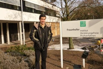 Ramon realizou intercâmbio no Fraunhofer-Gesellschaft, Alemanha
