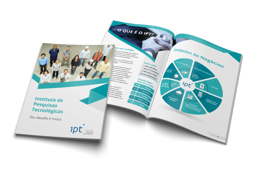 Folder Institucional do IPT