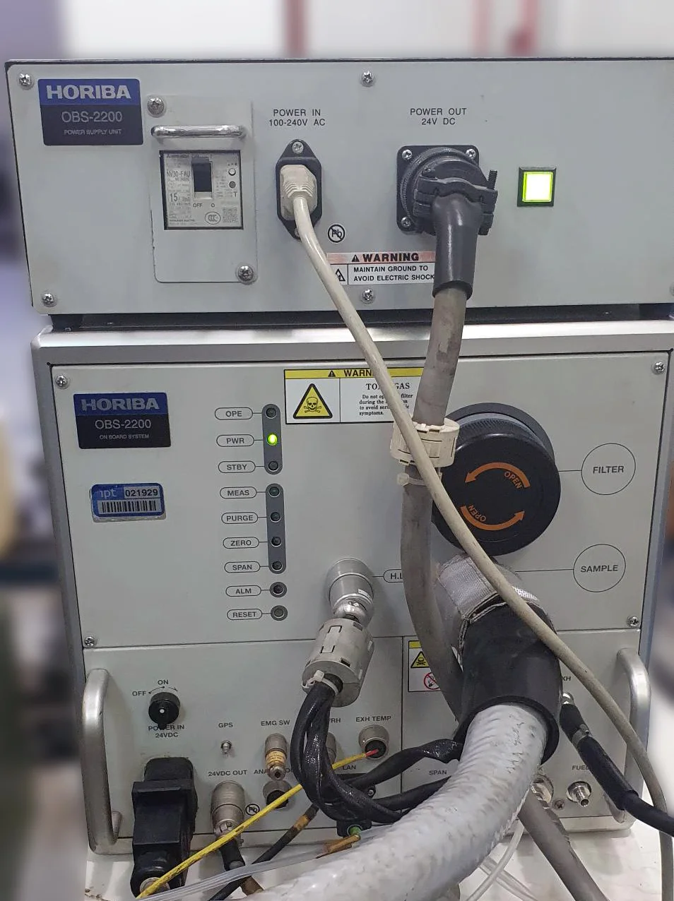 Equipamentos Multiusuários LBE 28 Medidor de emissao veicular embarcado