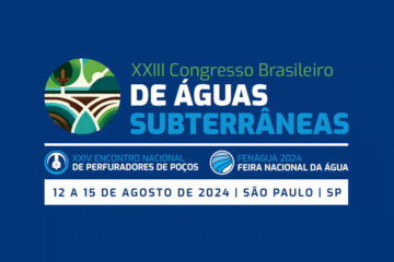 Banner de divulgação do ABAS - Congresso Brasileiro de Águas Subterrâneas