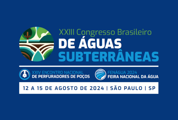 Banner de divulgação do ABAS - Congresso Brasileiro de Águas Subterrâneas
